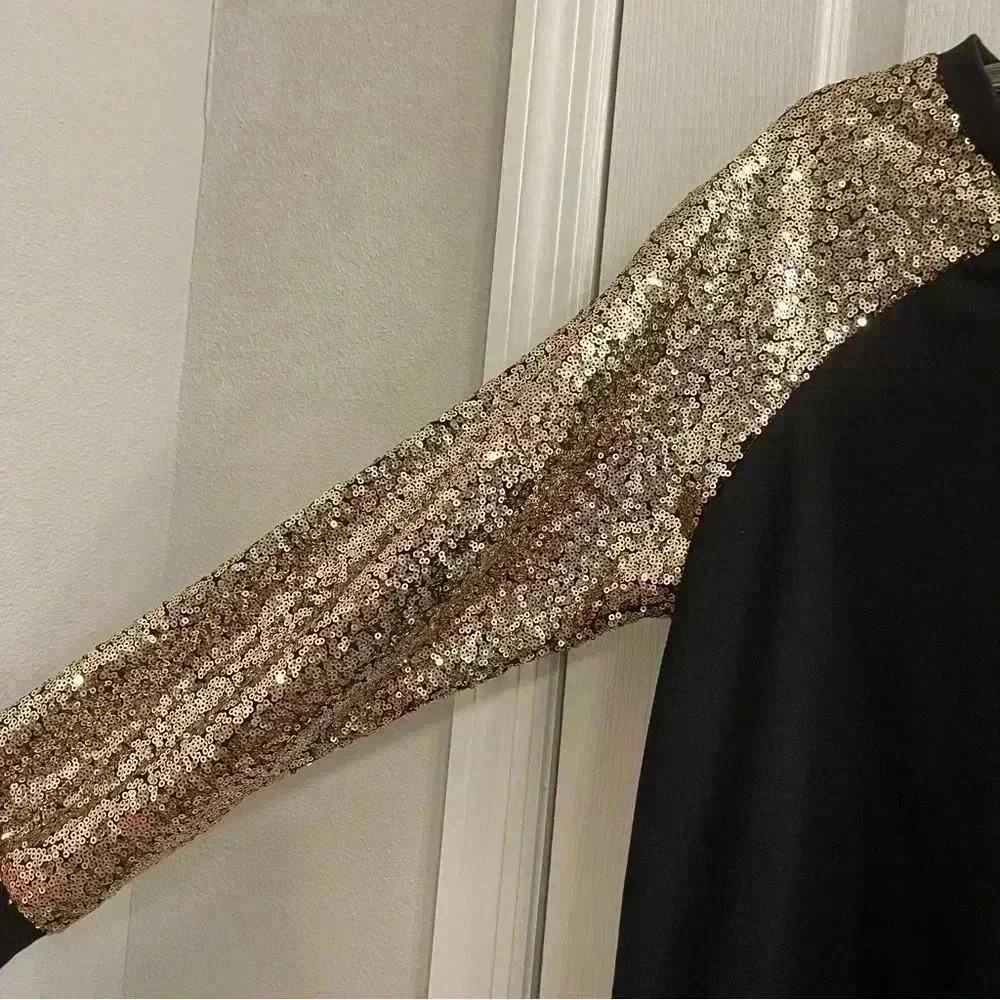 Sequins Long Sleeve Top - Picture 4 of 6